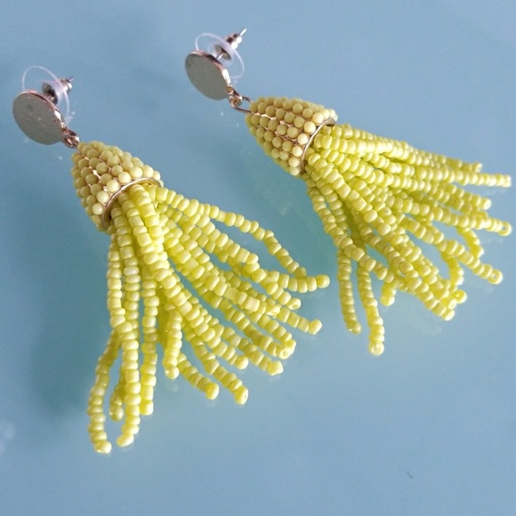 . Jewelry - BEADED TASSEL EARRINGS